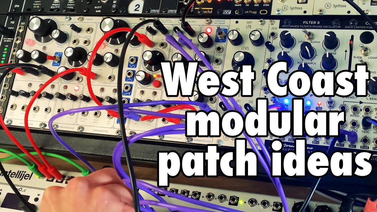 Dannysound Cali Oscillator and Timbre: Buchla-style waveshaping
