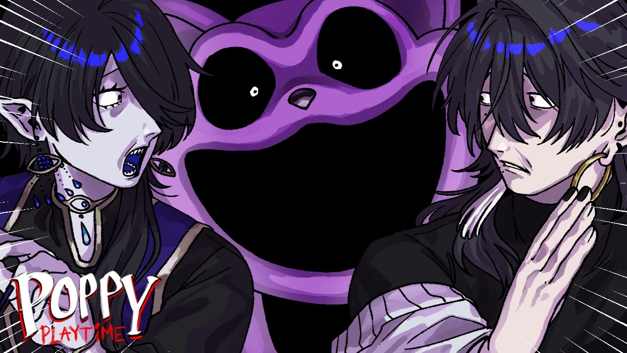 Poppy Playtime #3】孤児院と猫と赤い煙ァァーーッ！！【海月夜澪/有漏