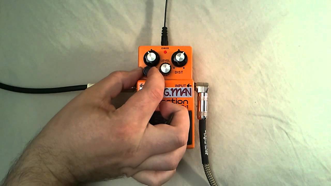 Analogman DS-1 Pro Midrange Knob mod Demo - YouTube