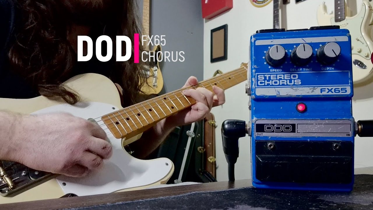 DOD FX65 - The Best Chorus Pedal I've Ever Heard! - YouTube