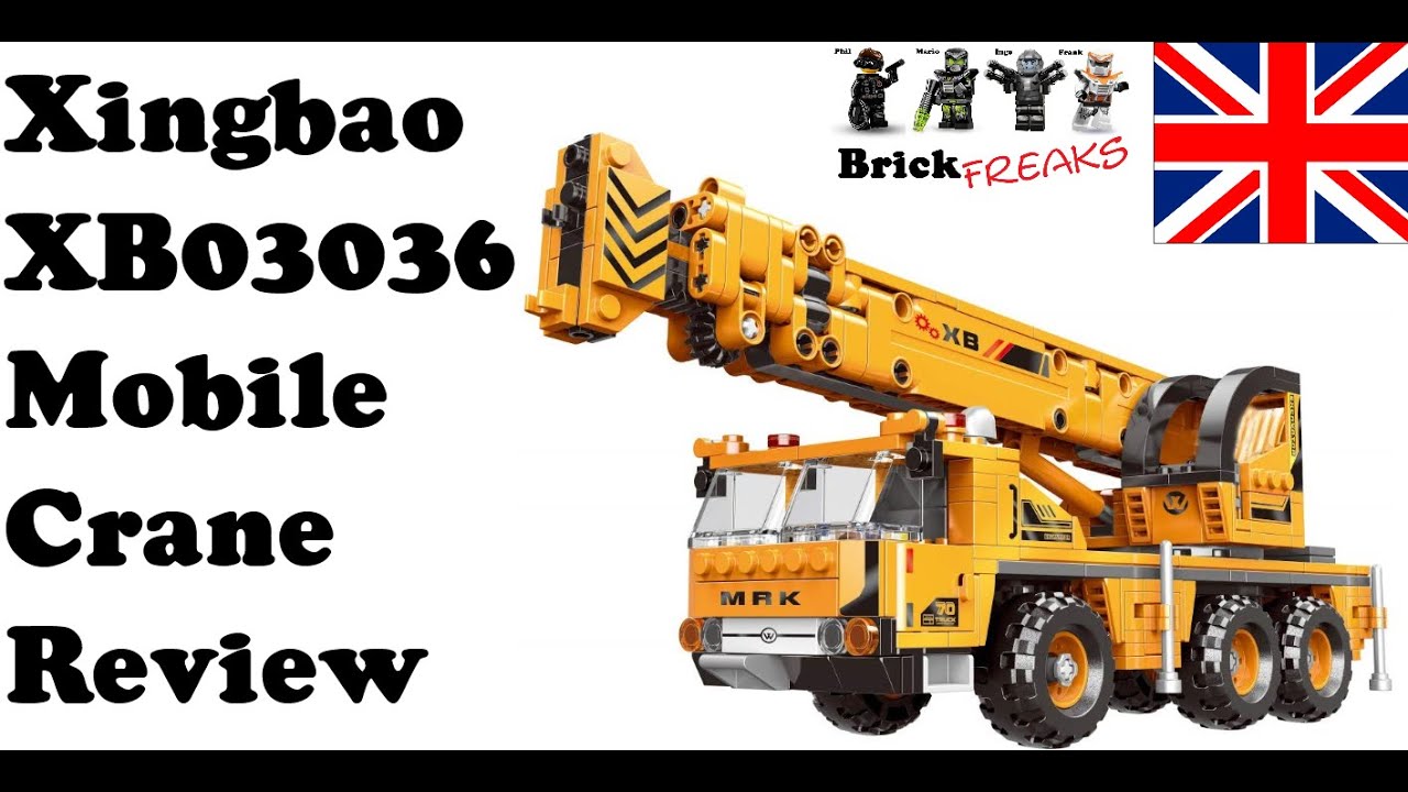 Xingbao XB-03036 - Mobile Crane - Review - YouTube