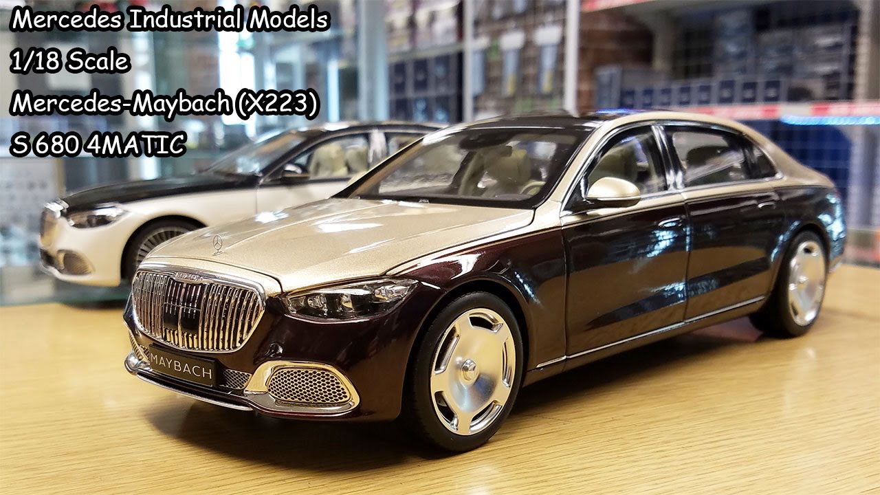 ディーラー別注 1/18スケール メルセデス・マイバッハ(X223) S 680