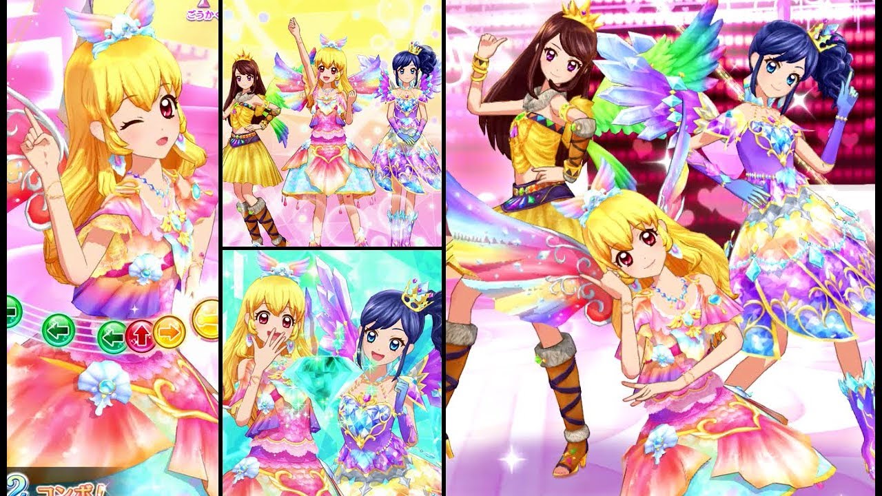 アイカツフレンズ！星宮いちご&あおい&蘭で「ドリームフレンズ