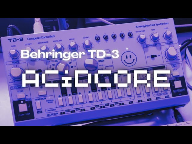 Behringer TD-3 Acidcore - YouTube