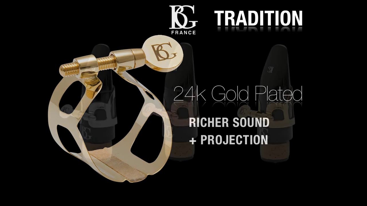 BG ( ビージー ) L41 テナーサックスリガチャー トラディション 24K