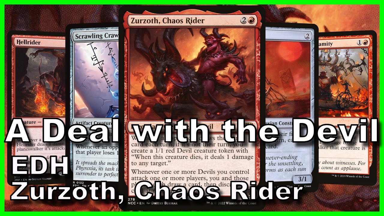 Zurzoth, Chaos Rider EDH Deck Tech | Magic the Gathering - YouTube