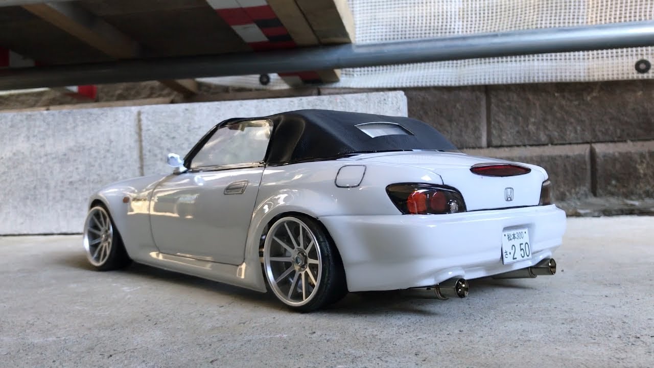 Honda S2000 radio control body production! RC DRIFT! - YouTube