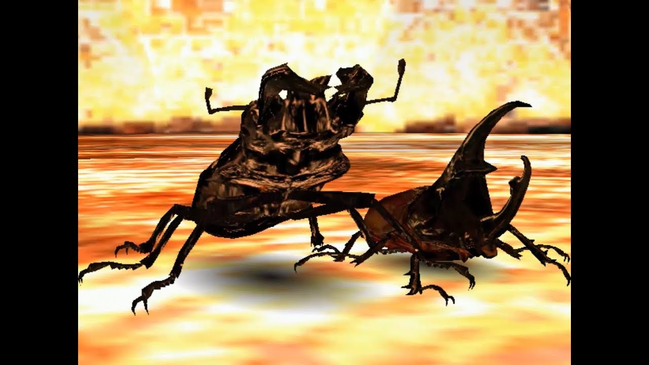 甲虫王者ムシキング - アフリカ最強甲虫 VS 炎のバトル [タランドゥス