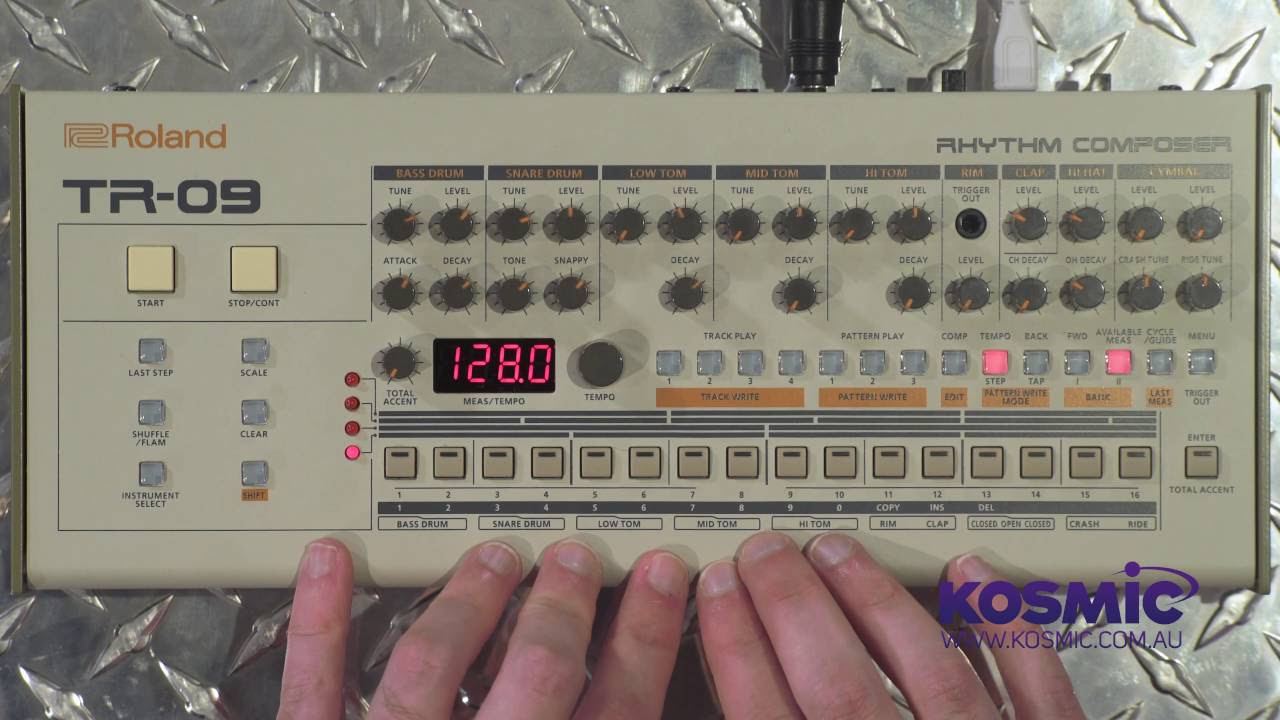 Roland TR-09 Drum Machine In Depth Review - YouTube