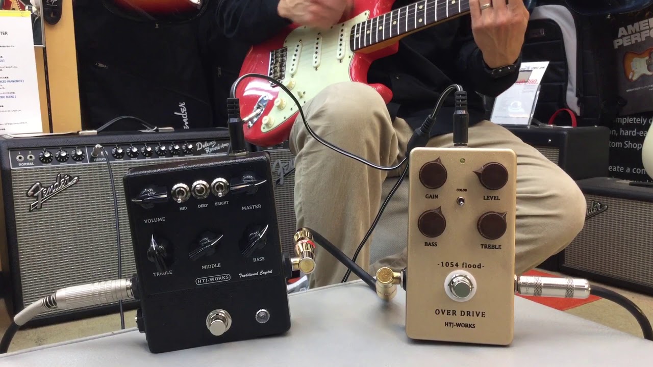 ギター HTJ-WORKS / 1054 Flood OverDrive HTJ–WORKS 1054 flood Over