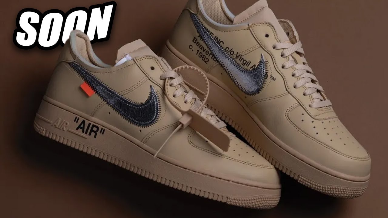 Off-White Air Force 1 Sesame Loaded on Nike US - YouTube