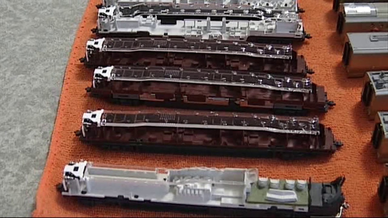 Nゲージ KATO E001 四季島 室内灯を装着してみた！ N Scale - YouTube