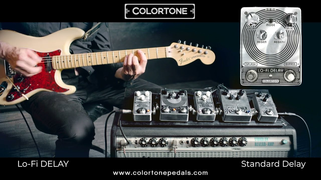 Colortone Pedalsからディレイペダル「Lo-Fi Delay」が発売！