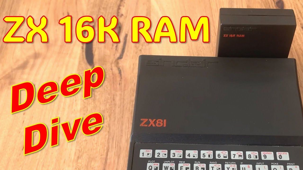 ZX 16K RAM expansion explained - YouTube