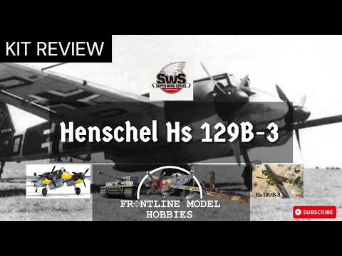 Zoukei Mura 1/32 Henschel Hs129B-3 REVIEW - YouTube
