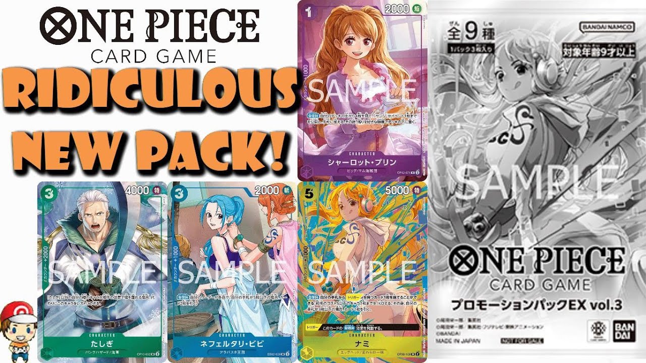 Ridiculous New One Piece TCG Pack Revealed! Promotion Pack EX Vol