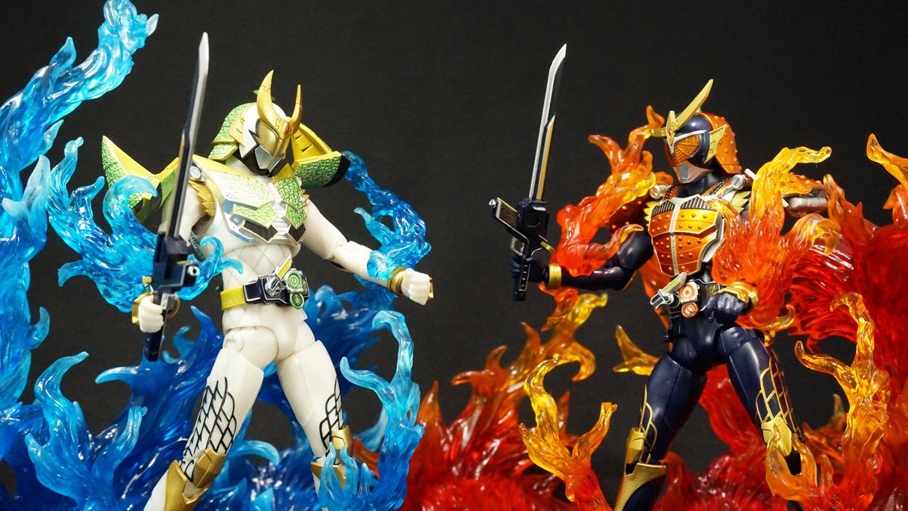 魂EFFECT BURNING FLAME RED & BLUE Ver タマシイ エフェクト フレイム