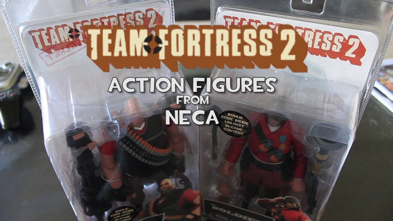 Unboxing the TF2 Soldier and Heavy Figures from NECA - YouTube