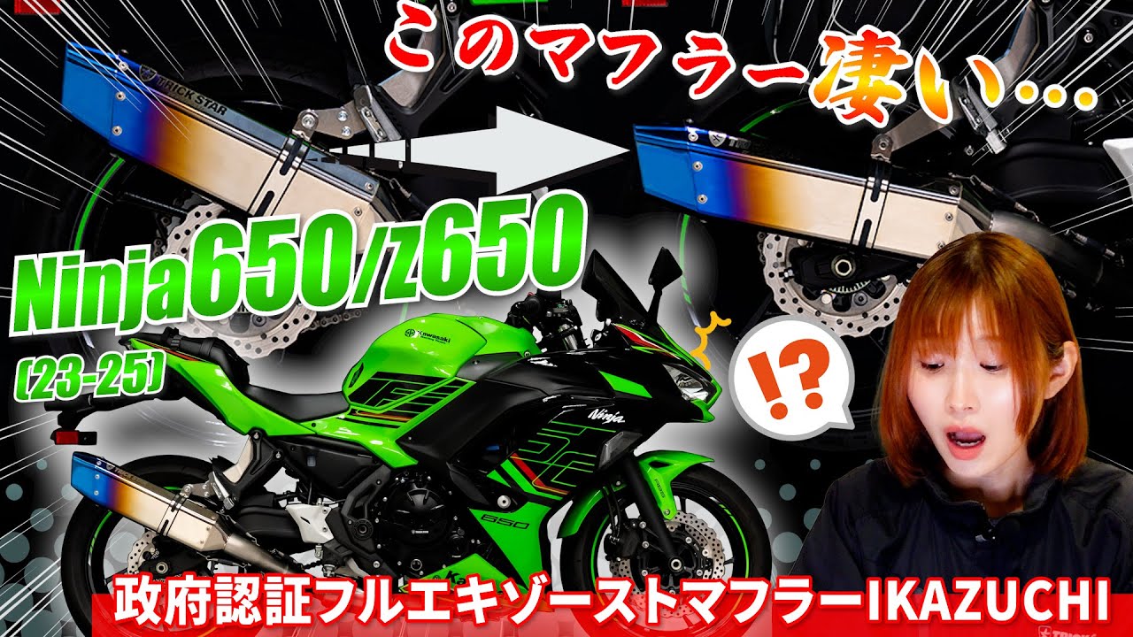 パニア有無どちらも対応！】Ninja650/Z650(23-25)対応の政府認証フル