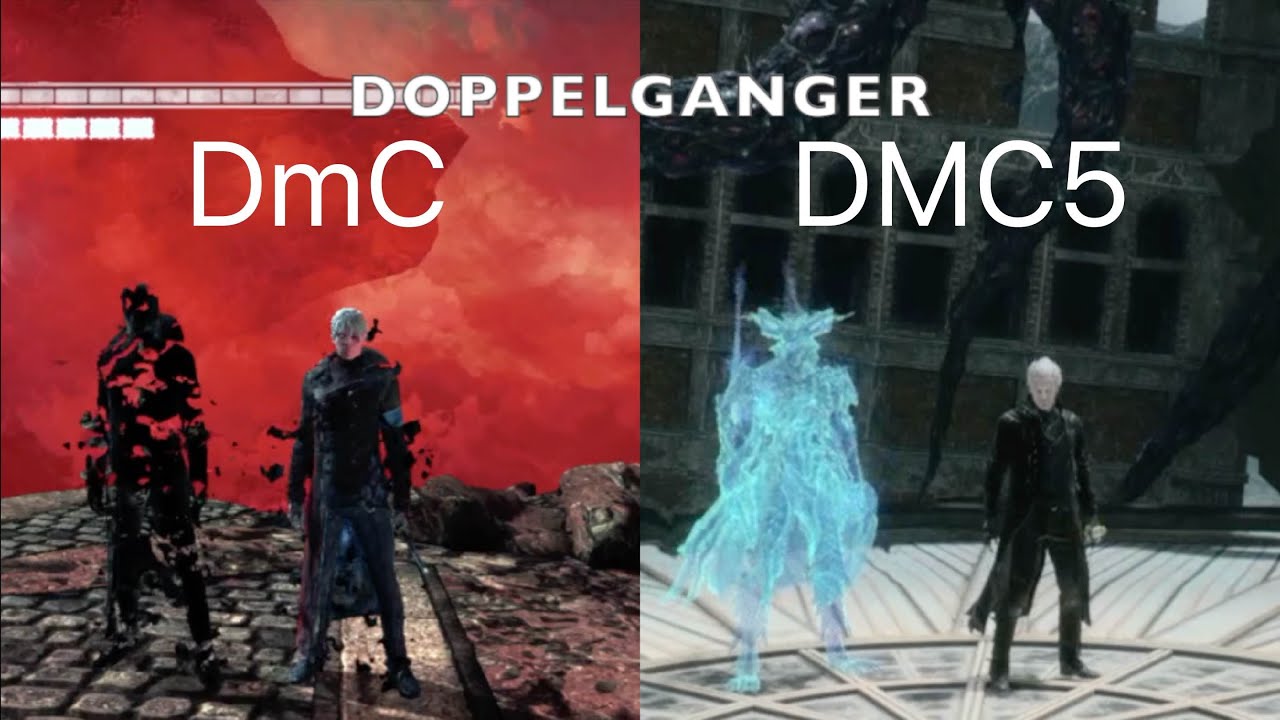 DmC vs Devil May Cry 5 Vergil Skills Comparison (moveset