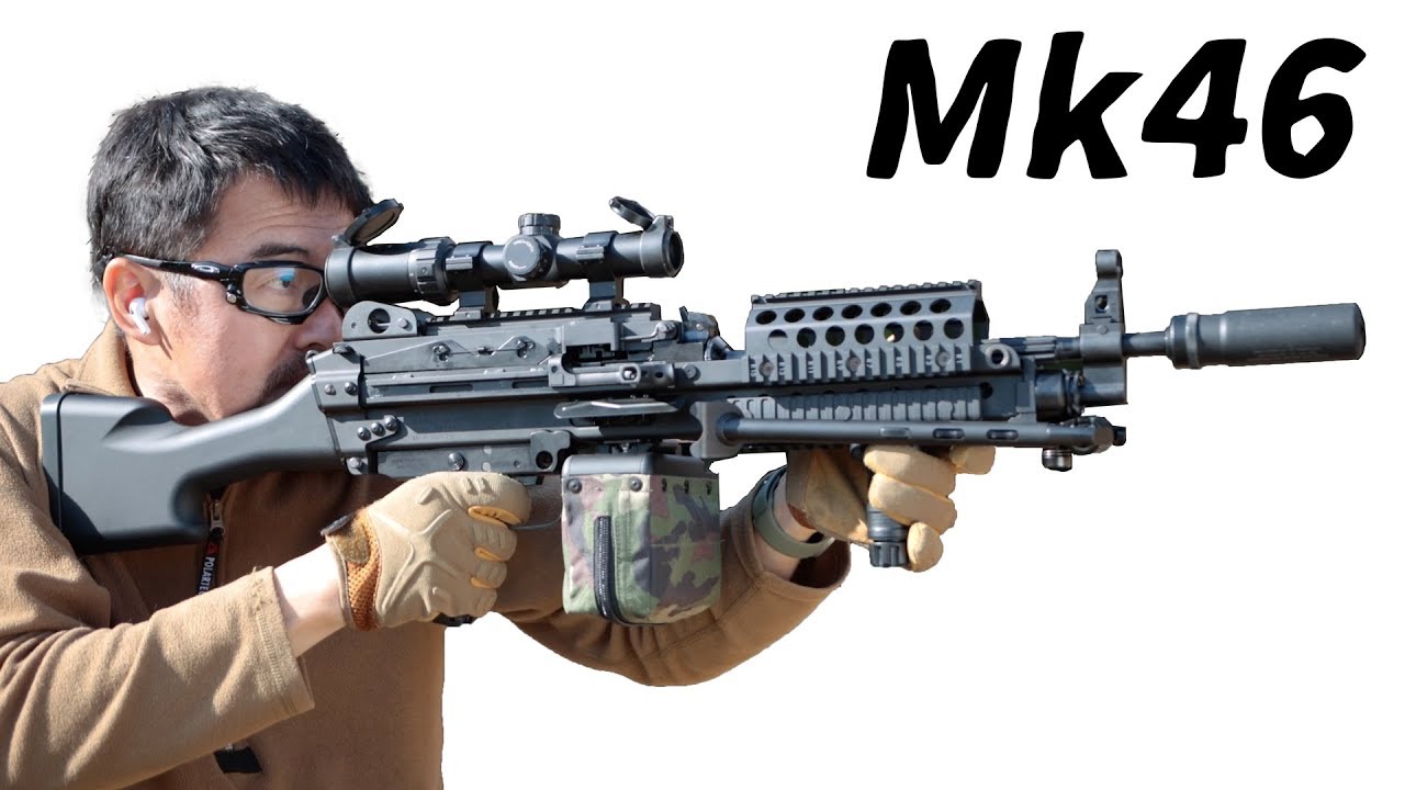 Mk46 Mod.0 東京マルイ 次世代電動ガン CQBスコープカスタム 屋外実射
