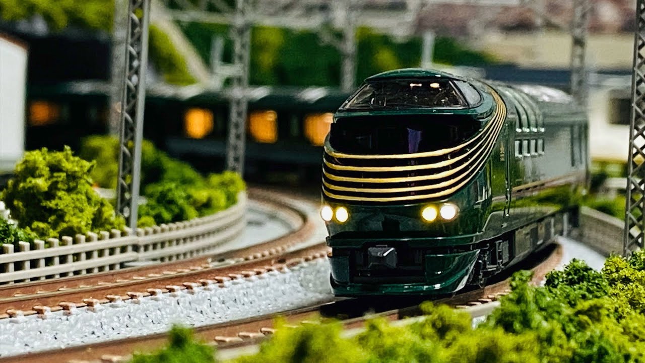 新レイアウト】Nゲージ TOMIX JR 87系寝台ディーゼルカー「TWILIGHT