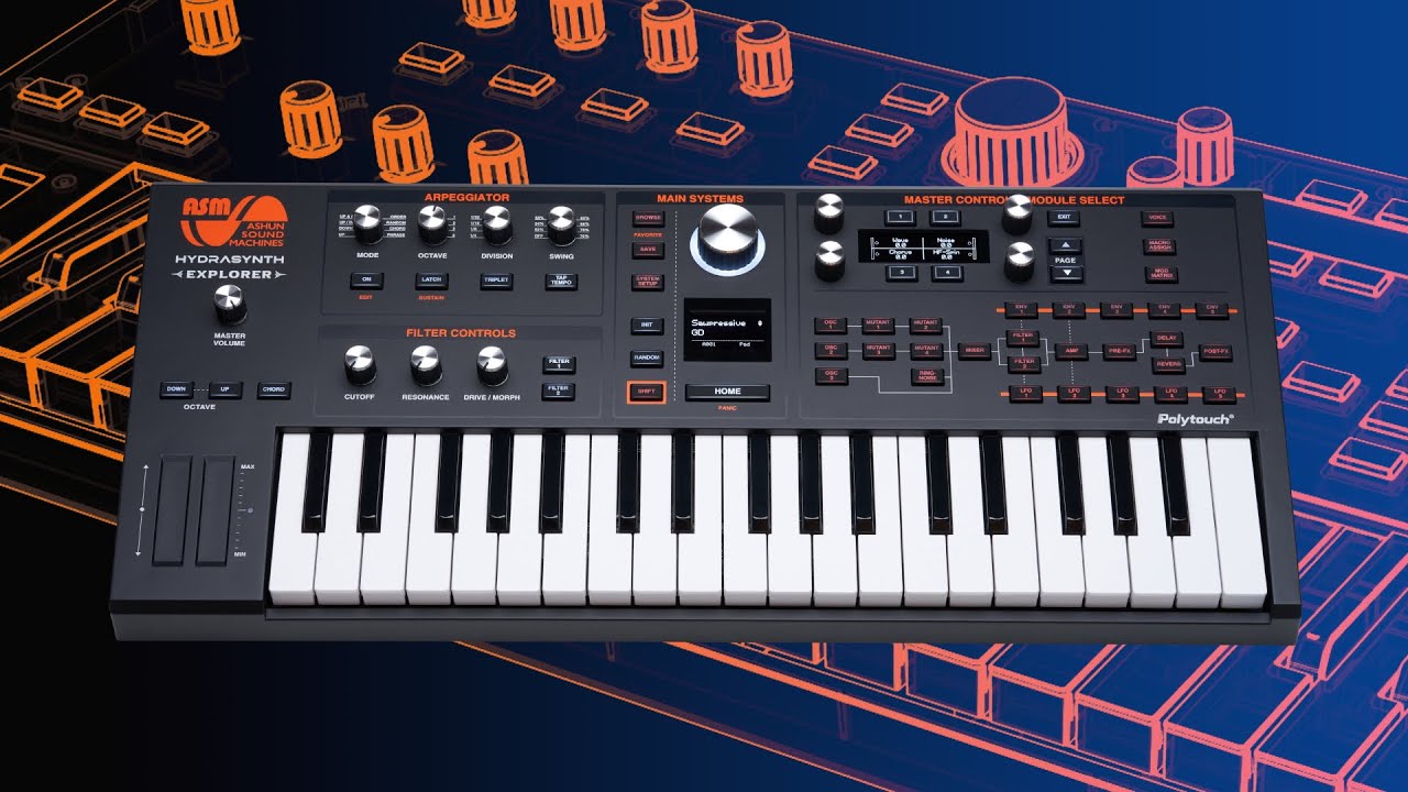 Ashun Sound Machines Hydrasynth Explorer ｜イケベ楽器店オンライン