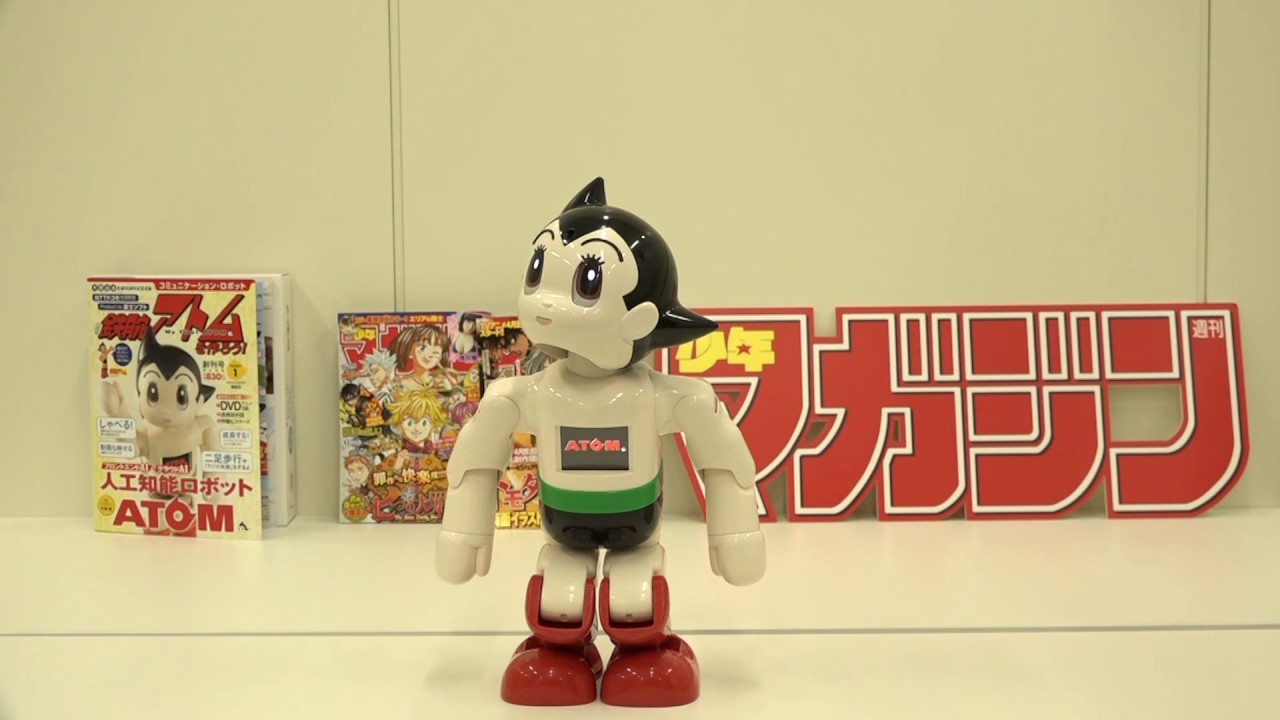 週刊鉄腕アトムを作ろう！創刊記念！アトムが週マガ編集部にやって来た