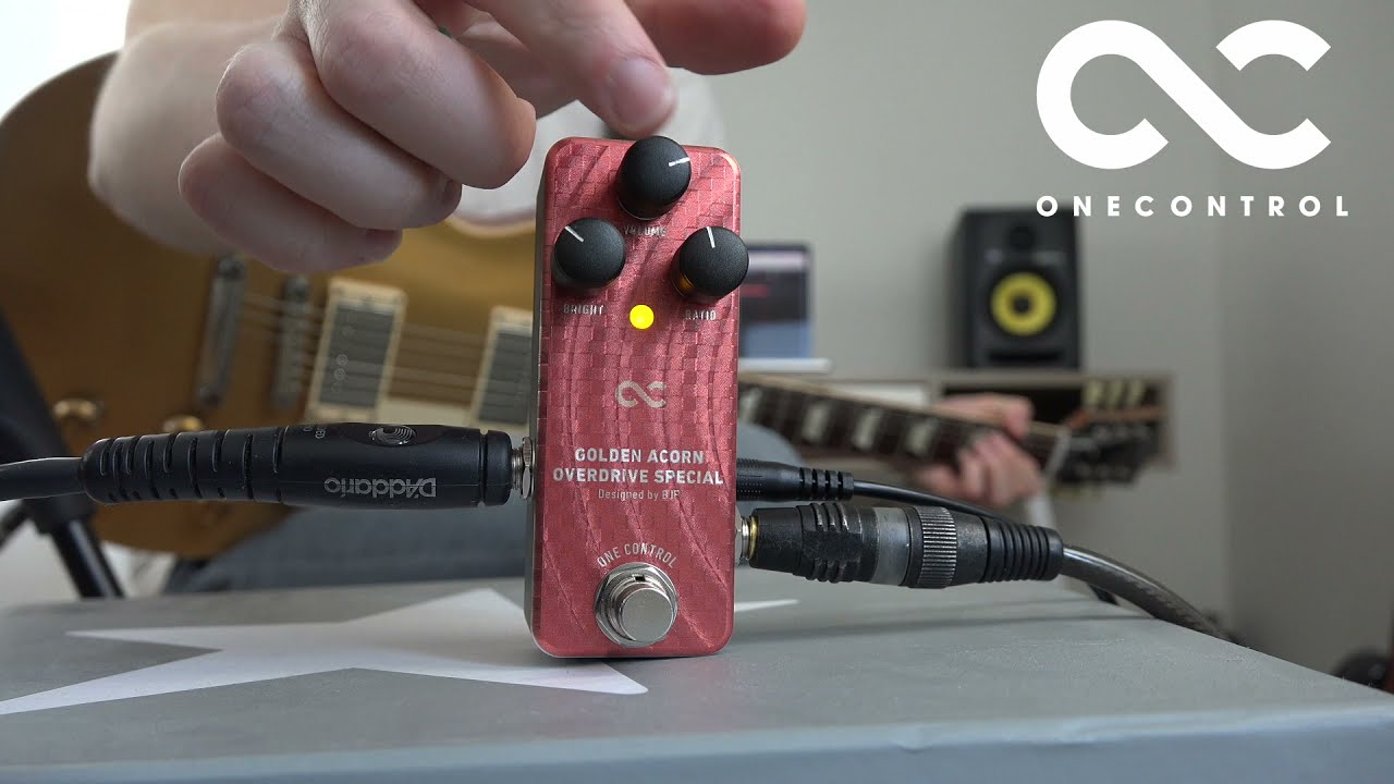 One Control Golden Acorn Overdrive - Demo by Erik Holmbom - YouTube