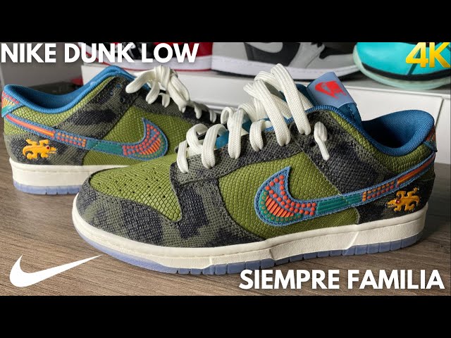 Nike Dunk Low Siempre Familia On Feet Review - YouTube
