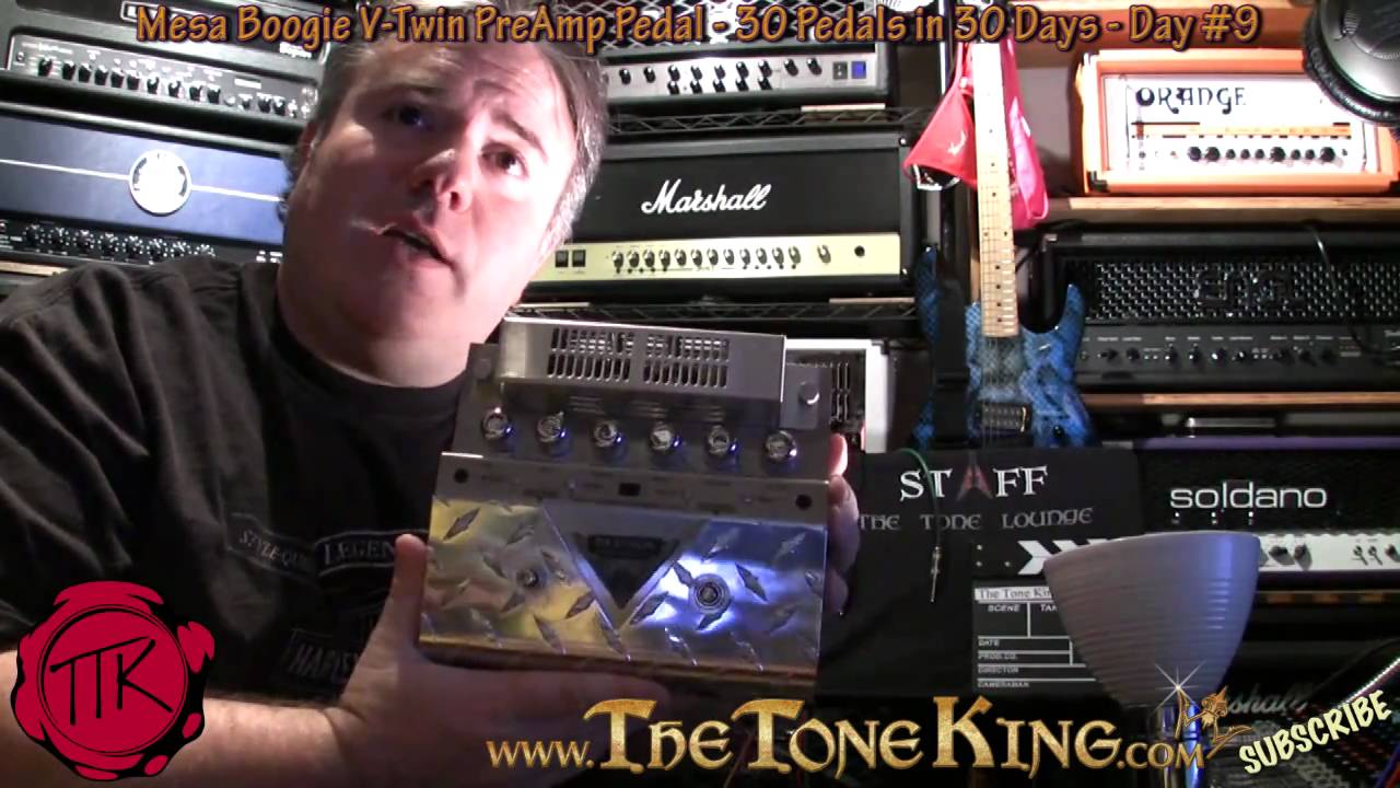 Holy Grail Tube Pedal Mesa Boogie VTwin - 30 Pedals 30 Day #9 NAMM