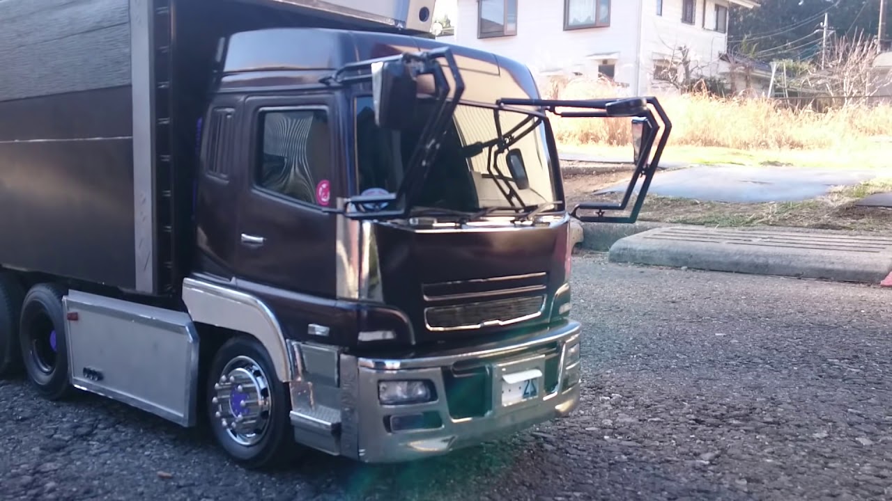 房総ダンプラジコン スーパーグレートデカ箱 - YouTube