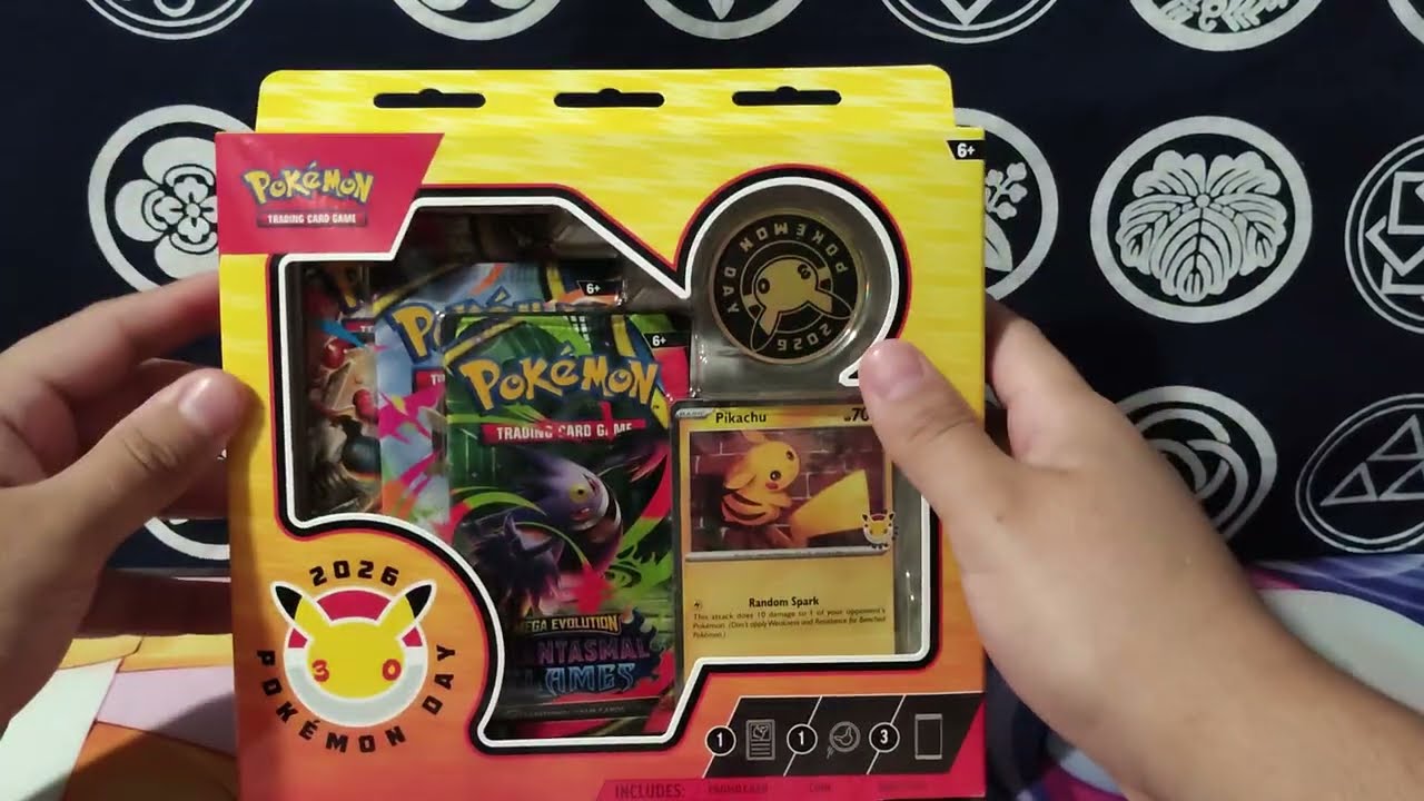Pokemon day 30th anniversary box opening - YouTube