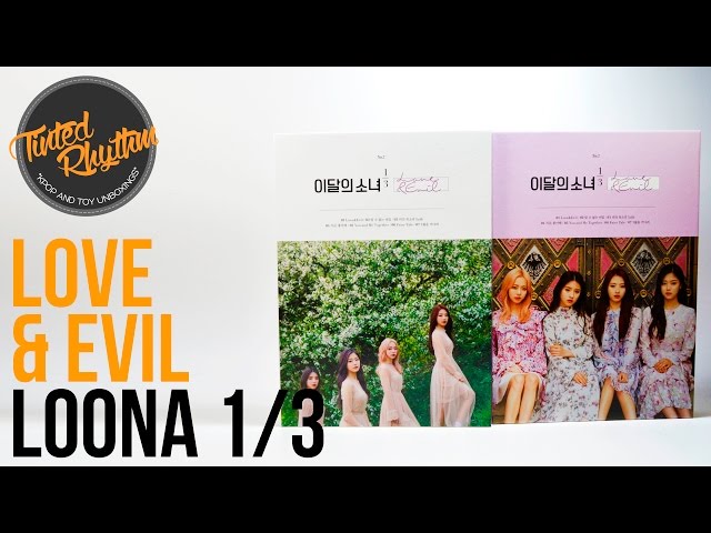 LOONA 1/3 Love & Evil Unboxing - YouTube