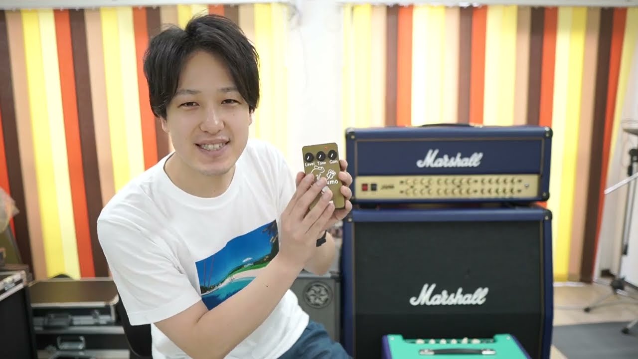 斬新初動画は、激レアペダルのサウンド紹介!! SUMO STOMP ~Gain Sumo