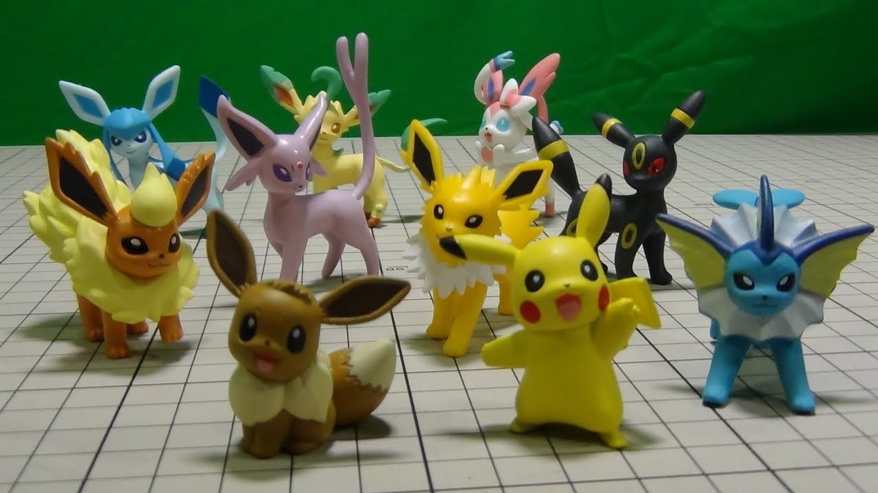 Pokemon Eevee Friends Collection Candy Toys Introduction and