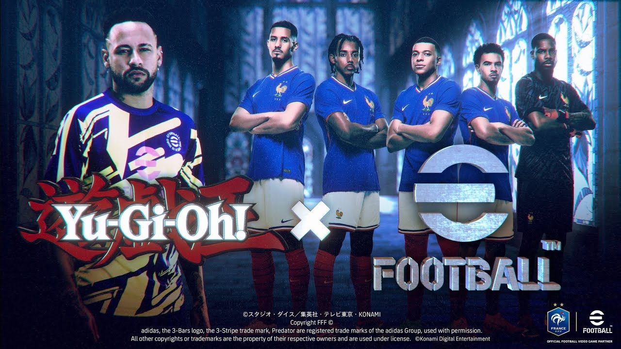 公式】” 遊戯王×eFootball™シリーズ ”コラボ決定！/ティザーPV - YouTube