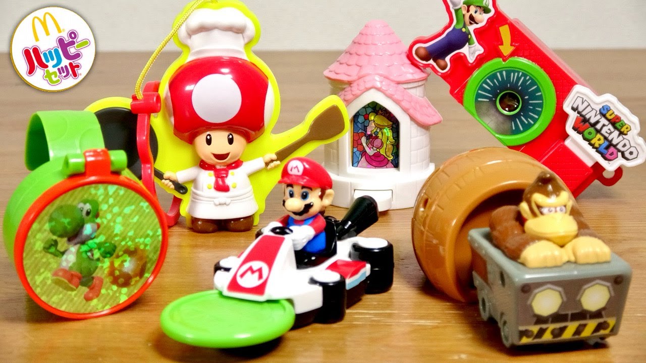 USJがハッピーセットで登場！楽しすぎる全6種 こうらをとばそう