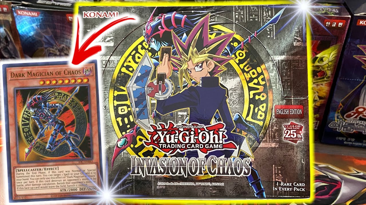 GODLY!* Yu-Gi-Oh! 25th Invasion of Chaos Unboxing - YouTube