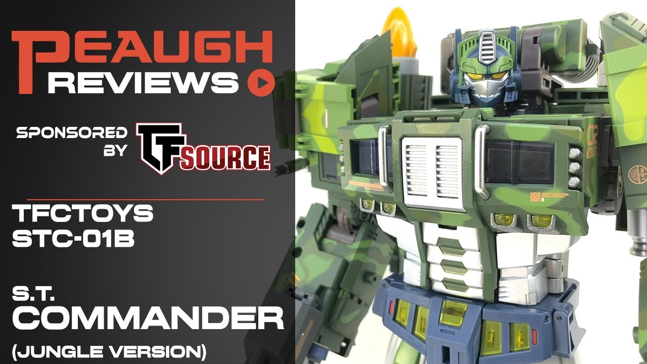 Video Review: TFCToys STC-01B S.T. COMMANDER (Jungle Version