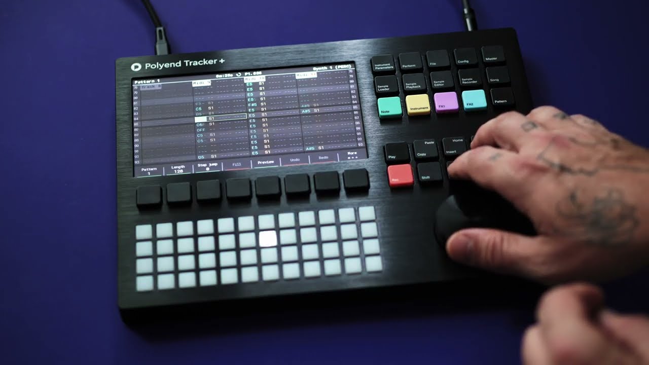 Polyend Tracker+ 展示/販売中です！