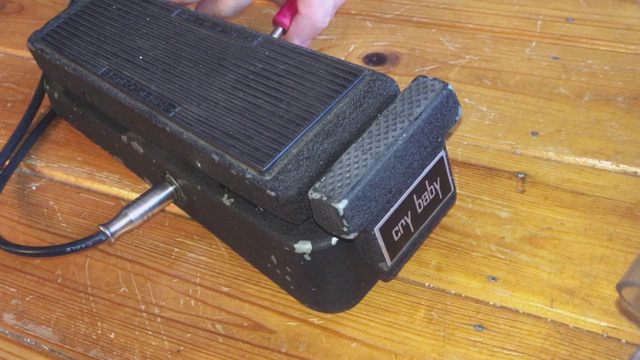 Vintage 1974 Vox Thomas Organ stereo fuzz wah swell pedal - YouTube