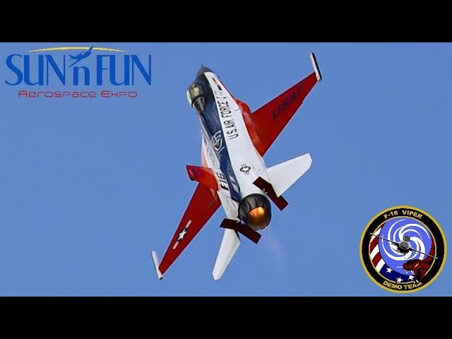 2025 F-16 Viper Demo - SUN 'n FUN [FULL DEMO] - YouTube