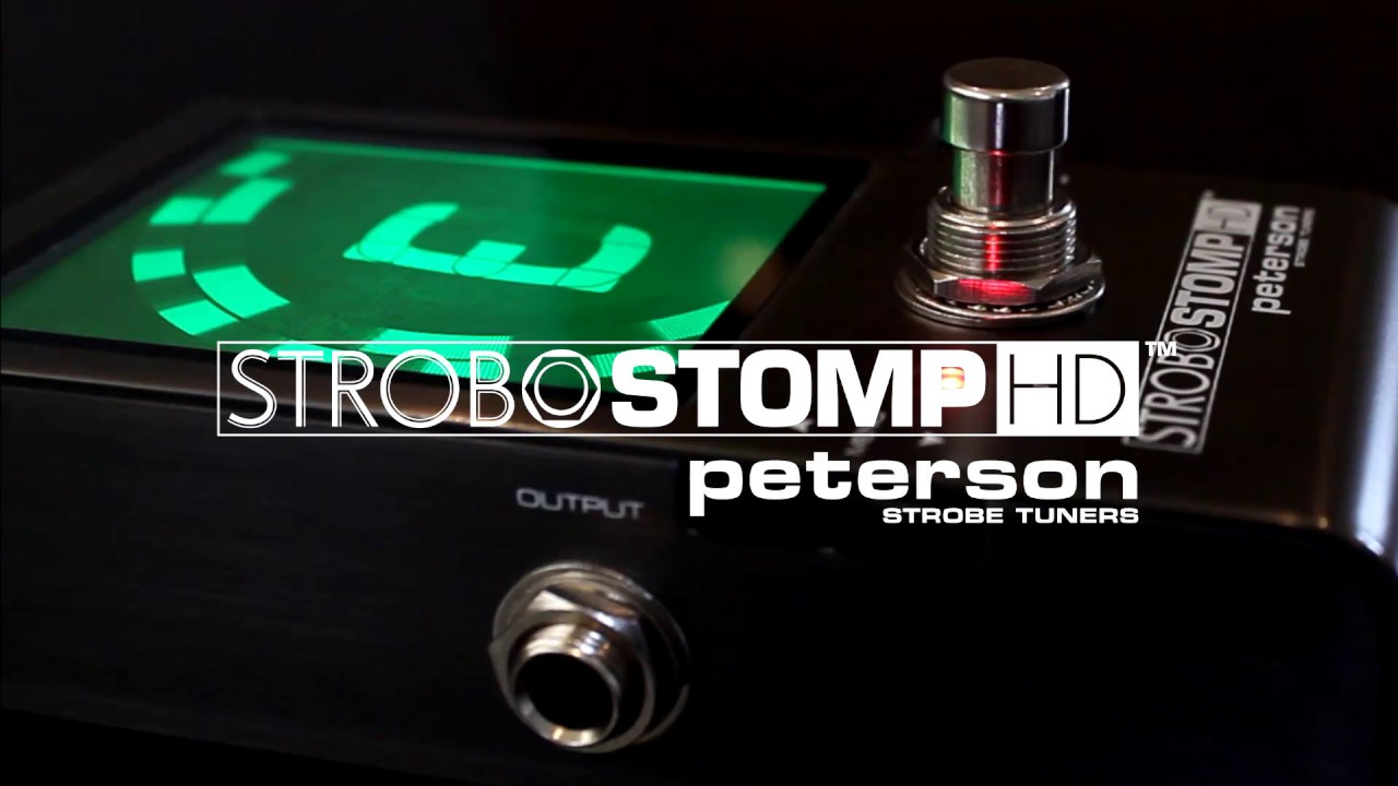 StroboStomp HD | Peterson Strobe Tuners