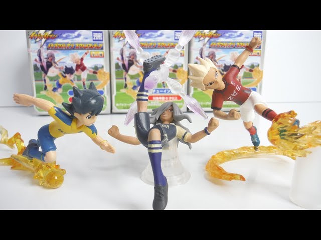 イナズマイレブン スタイルフィギュア 全3種 開封 Inazuma Eleven