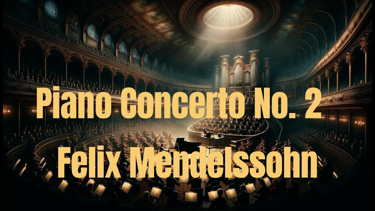 メンデルスゾーン：ピアノ協奏曲第2番 ニ短調 作品40, MWV O 11 - YouTube