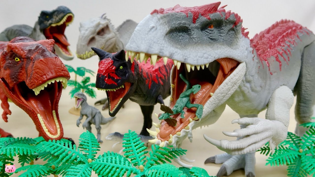 いつもとちょっと違う色のインドミナス・レックスは好きですか