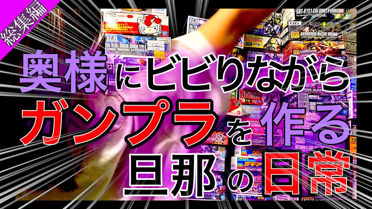総集編】肩身の狭いモデラーの日常を一挙公開！2024年の奥様との戦い