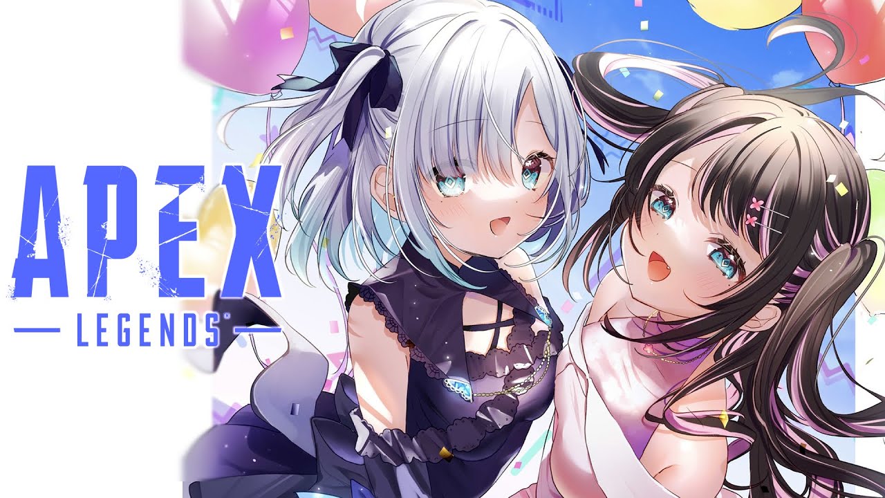 APEX】 ランクどんなかんじかな～ w/ 花芽なずな 空澄セナ【ぶいすぽ