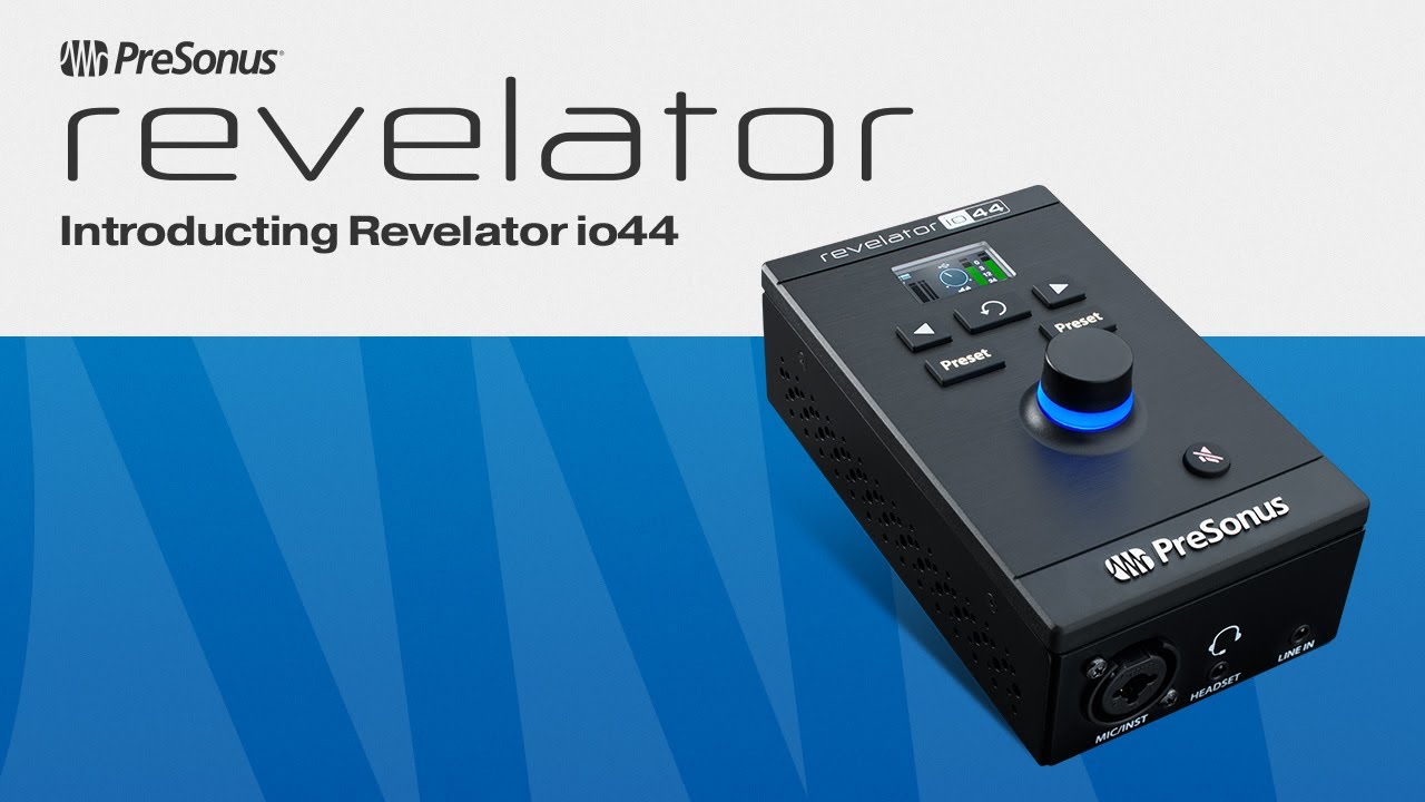 Presonus Revelator io44 USB Ses Kartı | Sesçi Baba
